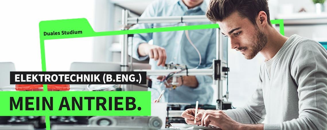 Ausbildungsstelle Duales Studium Elektrotechnik (B.Eng.) IU