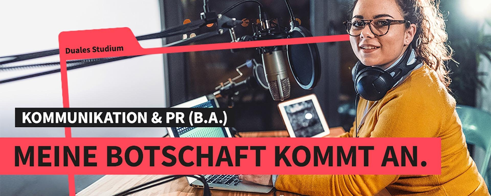 Ausbildungsstelle Duales Studium Kommunikation & PR (B.A.) IU