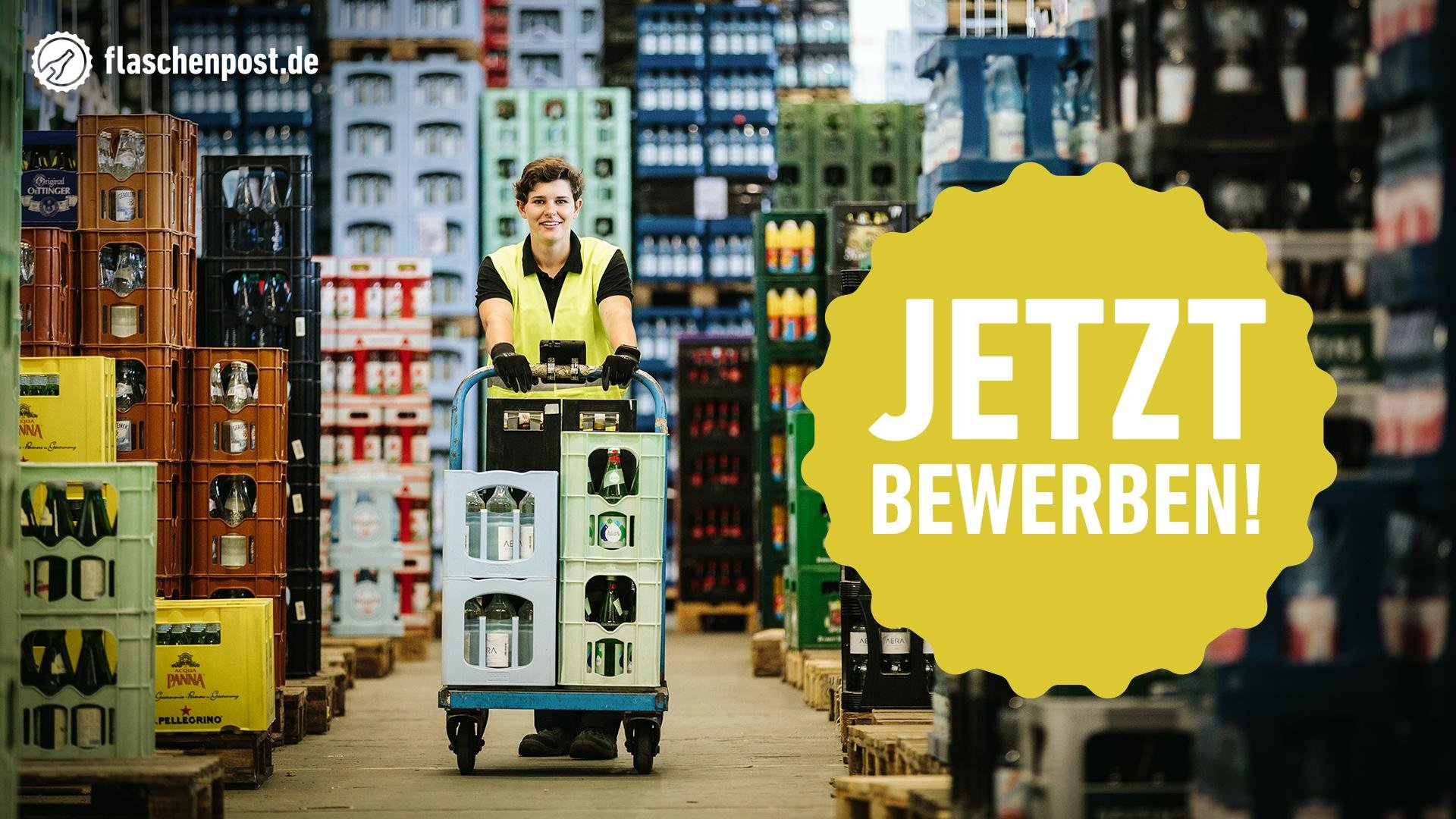 Stellenangebot: Lagerist (m/w/d) bei flaschenpost SE Berlin - Jobs