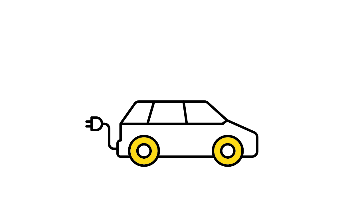 Piktogramm Elektroauto