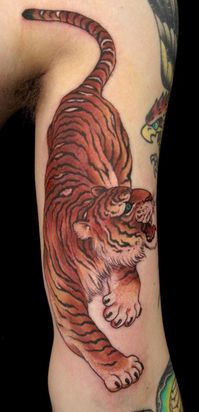 Checker Demon Tattoos