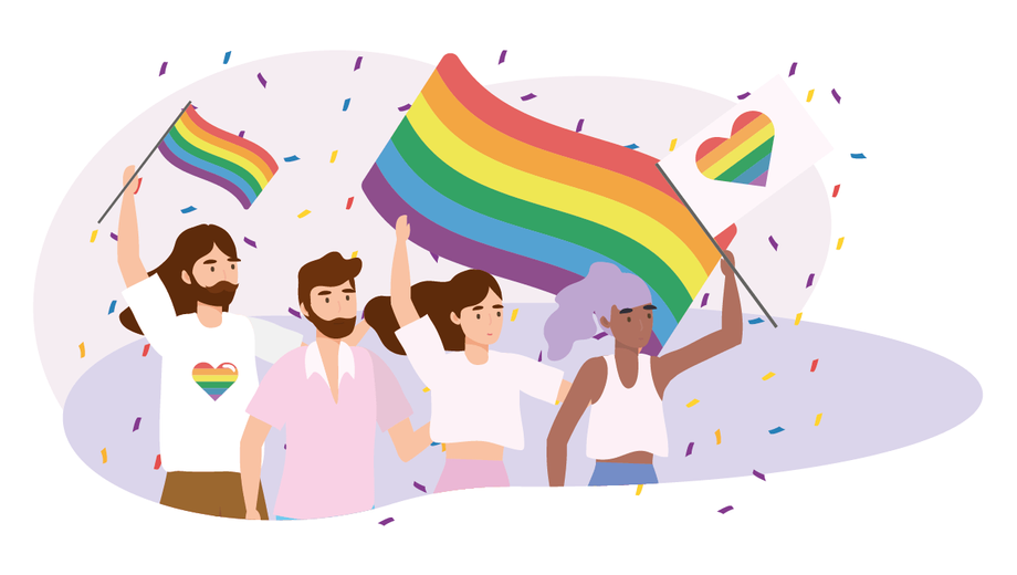 Illustration LGBTQIA+