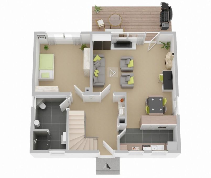 Grundriss EG (nicht maßstabsgetreu)