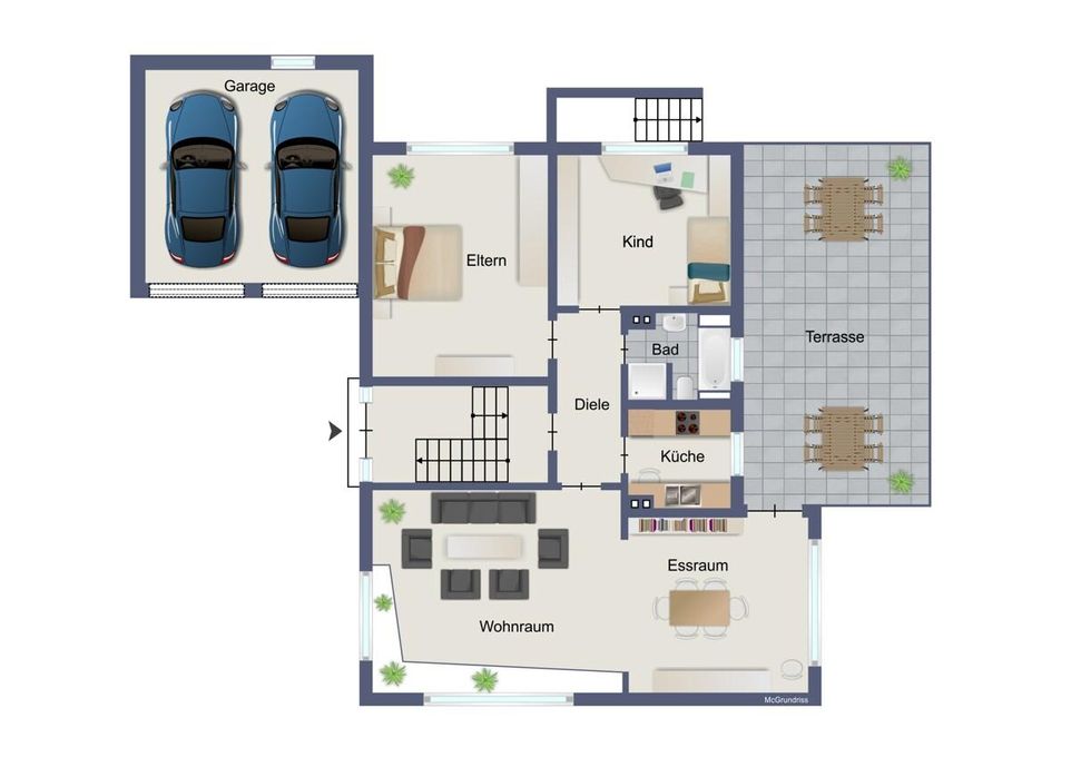 Grundriss EG KIC Immobilien