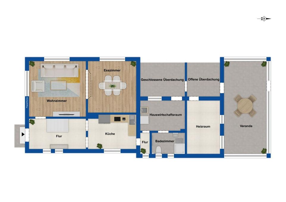 Grundriss Erdgeschoss