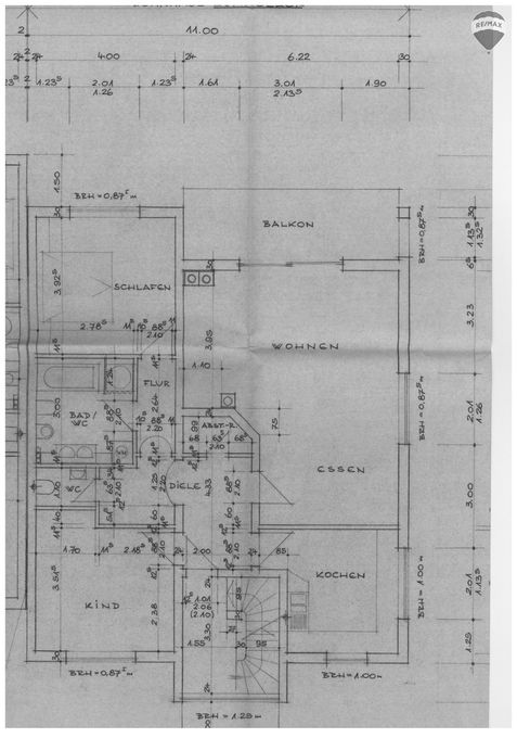 Grundriss 1.OG Rheinfelden Karsau