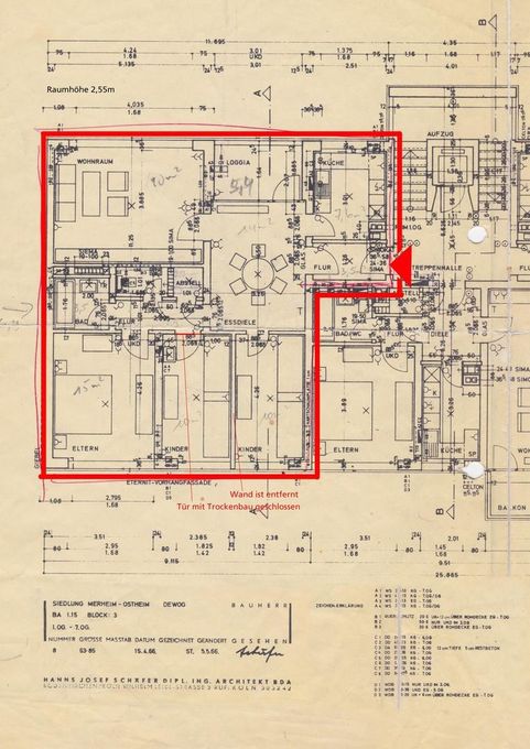 4 oder 5 Zimmer möglich