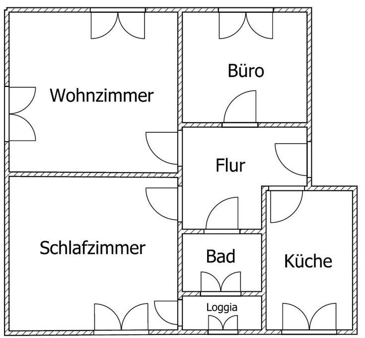 Grundriss,nicht maßstabsgetreu