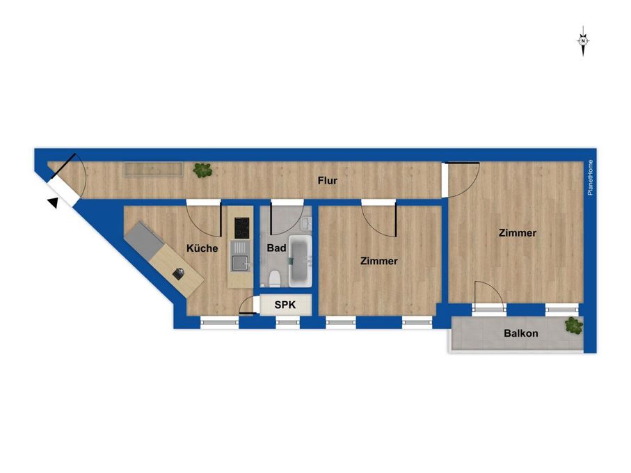 Grundriss 2. OG