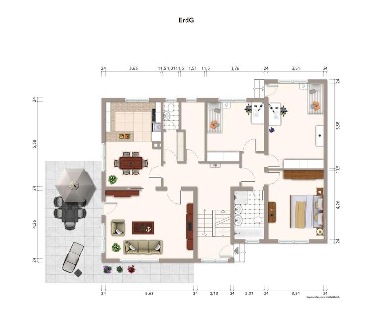Grundriss Erdgeschoss