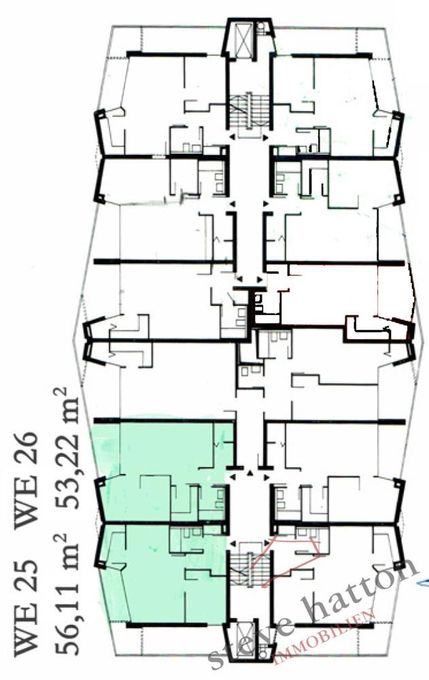 13390 Etagen-Grundriss