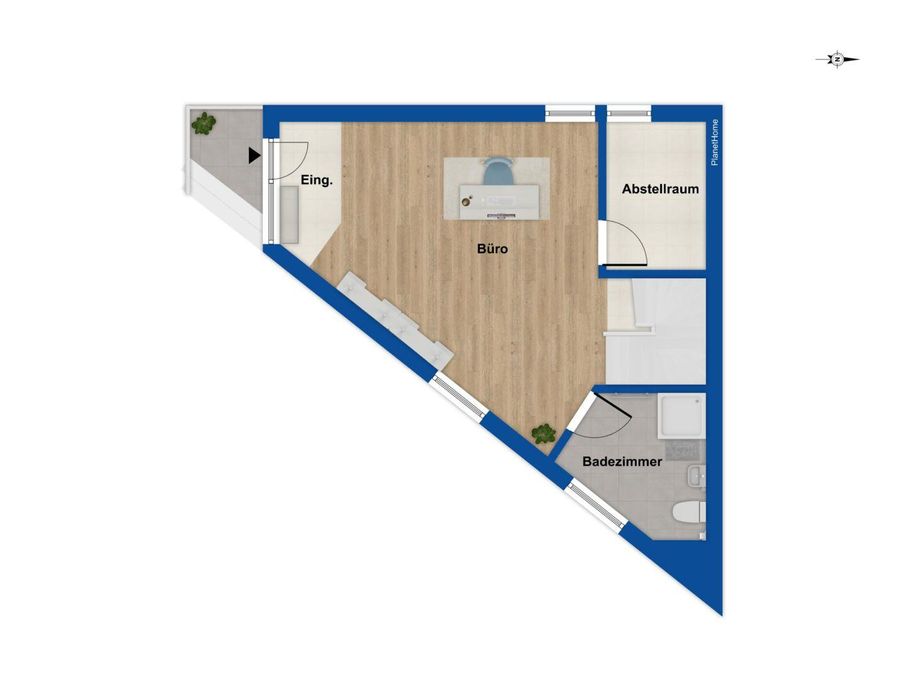 Grundriss Erdgeschoss