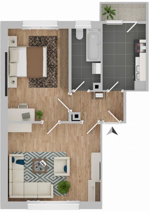 W5 zweites Obergeschoss links