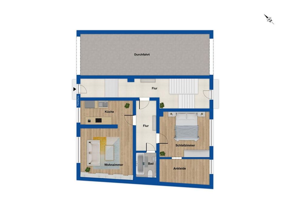 Grundriss Erdgeschoss