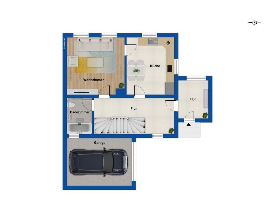 Grundriss Erdgeschoss