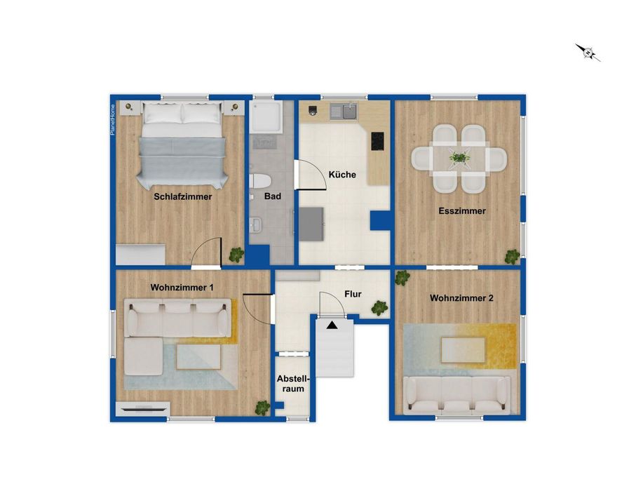 Grundriss Erdgeschoss