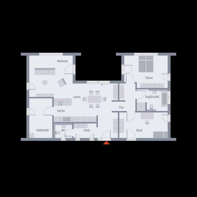 Grundriss Erdgeschoss