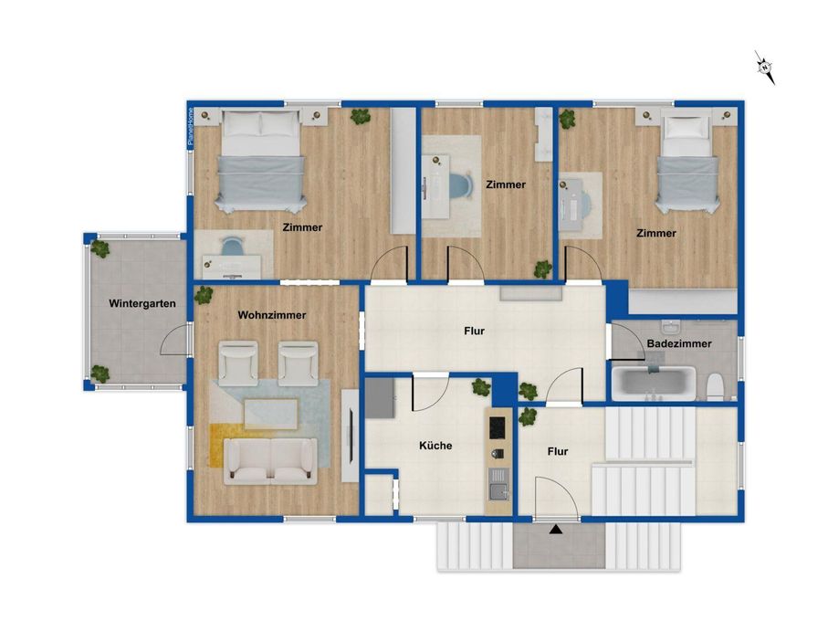 Grundriss Erdgeschoss