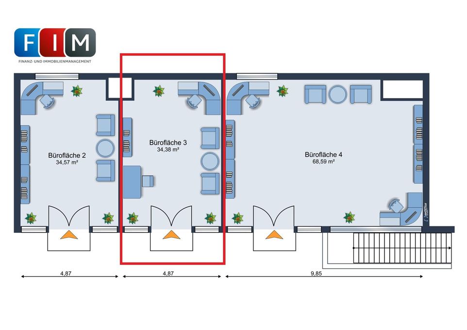 Grundriss_Bürofläche 3