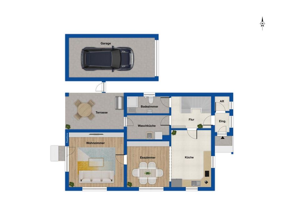 Grundriss Erdgeschoss