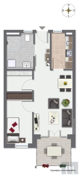 Grundriss Obergeschoss