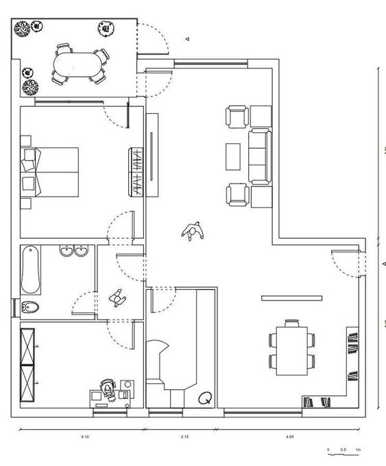 Grundriss Erdgeschoß