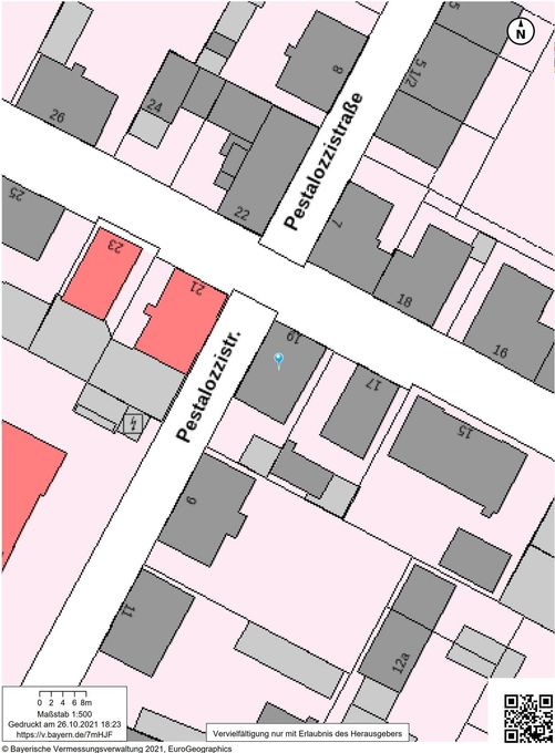 Lageplan Bayernatlas