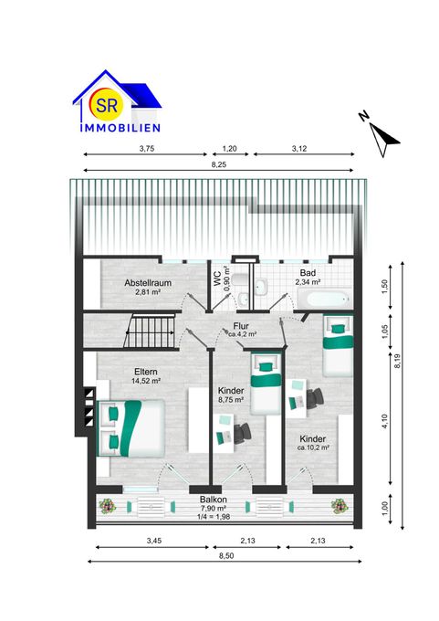 Grundriss Dachgeschoss3
