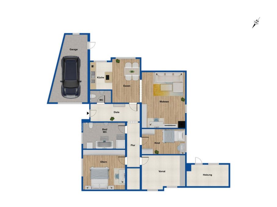 Grundriss Erdgeschoss