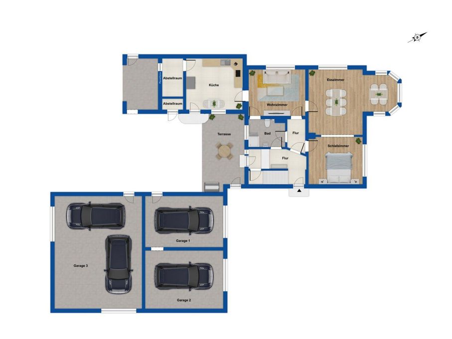 Grundriss Erdgeschoss