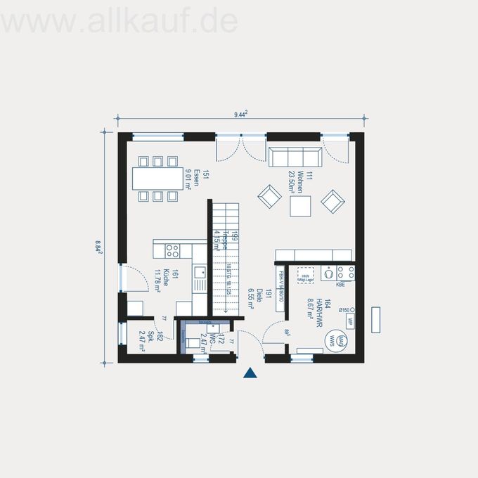 Grundriss EG