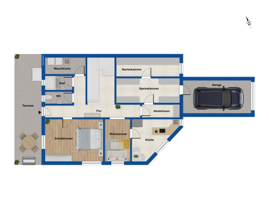 Grundriss Erdgeschoss