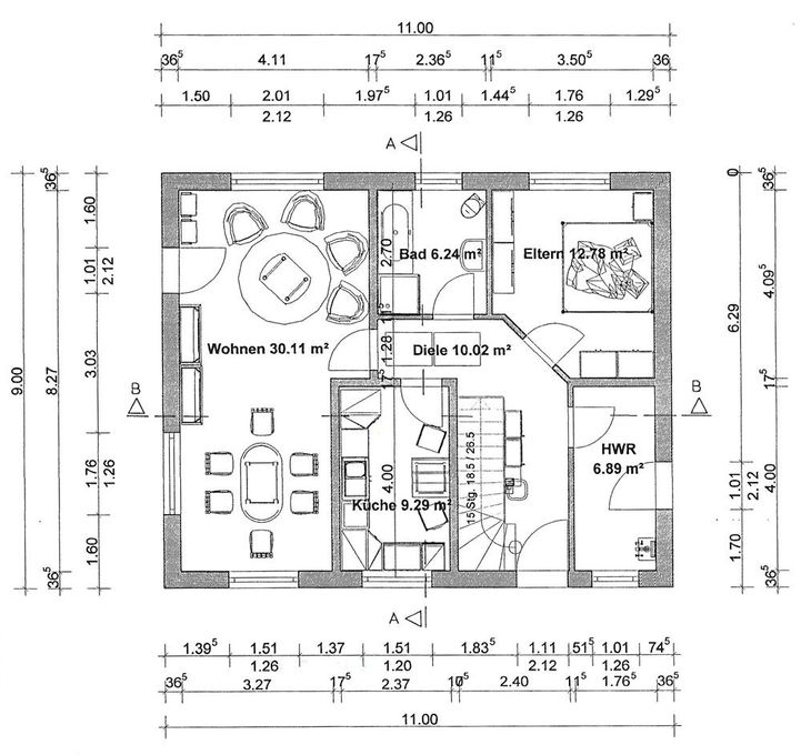 Grundriss Erdgeschoss