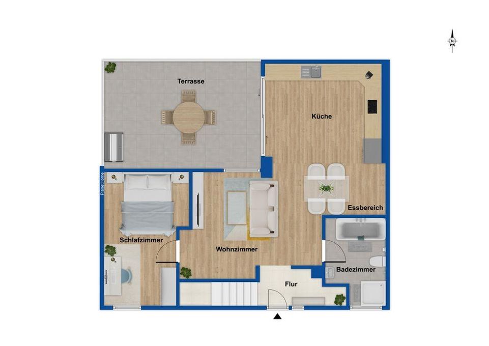 Grundriss Erdgeschoss