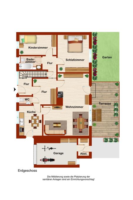 Grundriss Erdgeschoss