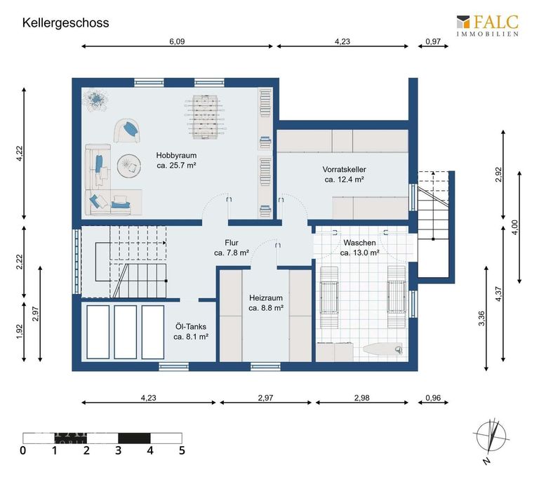 Grundriss Kellergeschoss
