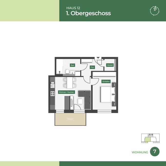 Wohnung 12.7