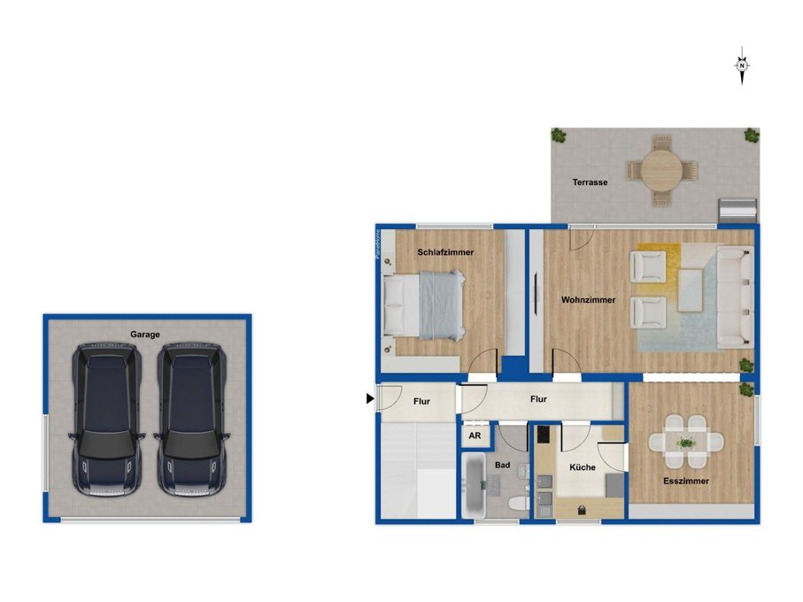 Grundriss Erdgeschoss