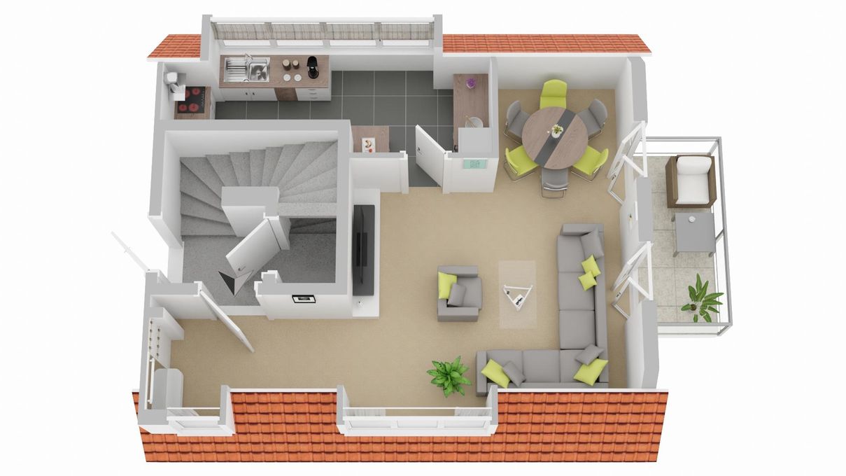 Grundriss - Illustration