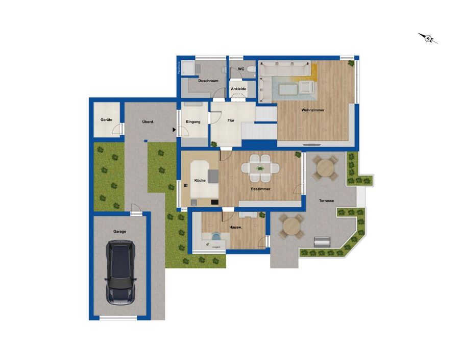 Grundriss Erdgeschoss