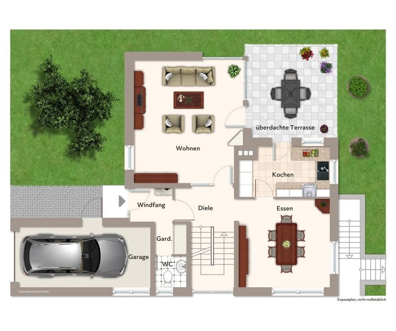 Grundriss Erdgeschoss