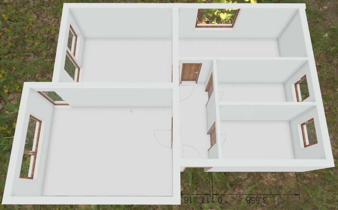 3 D-Grundriss Wohnung 3