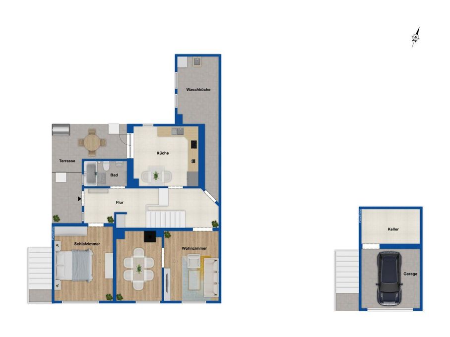 Grundriss - Erdgeschoss