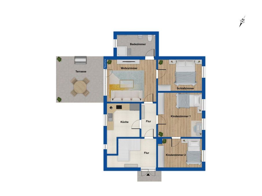 Grundriss Erdgeschoss