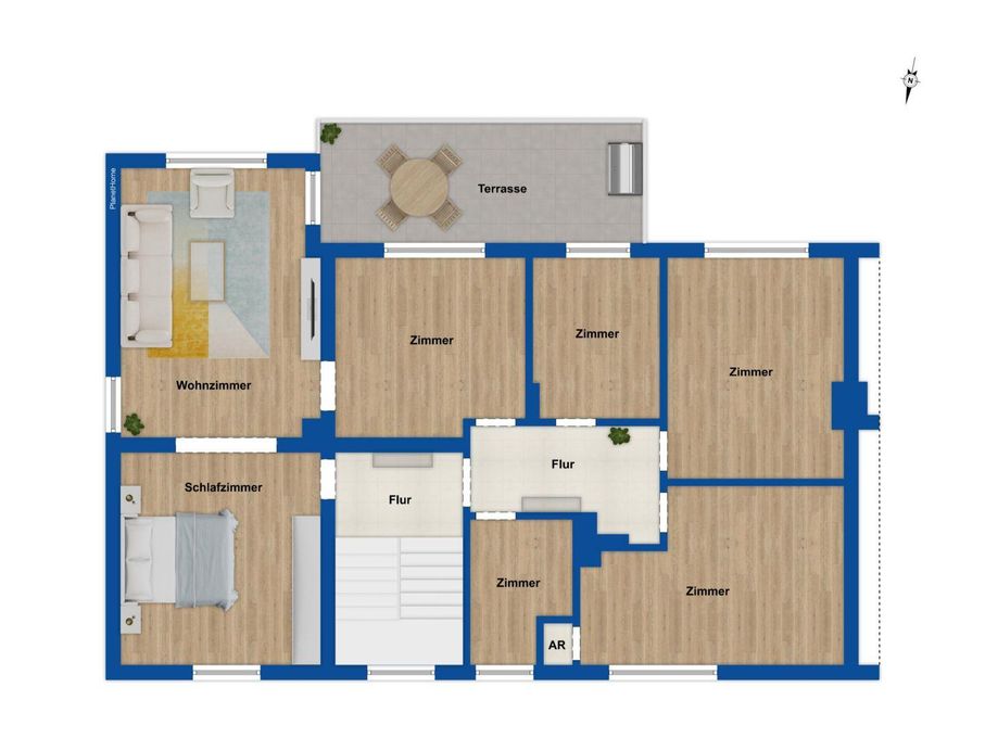 Grundriss Erdgeschoss