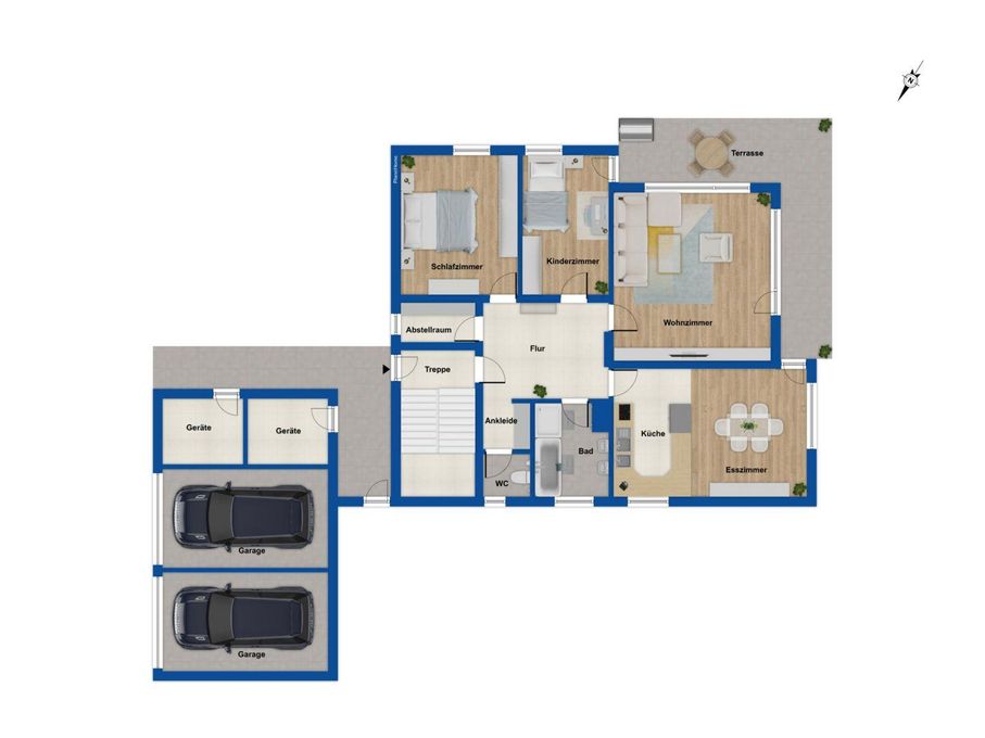 Grundriss Erdgeschoss