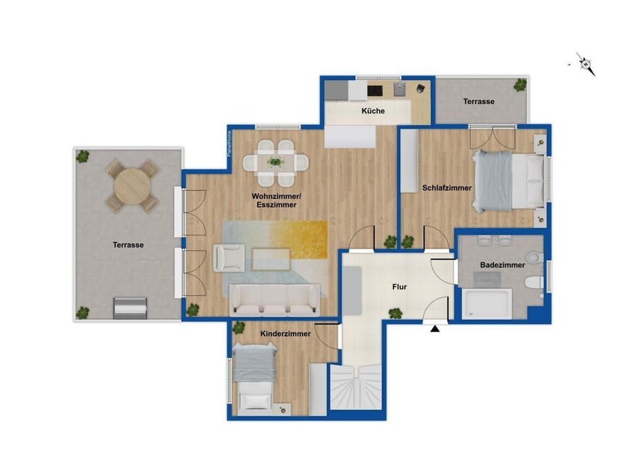 Grundriss Erdgeschoss