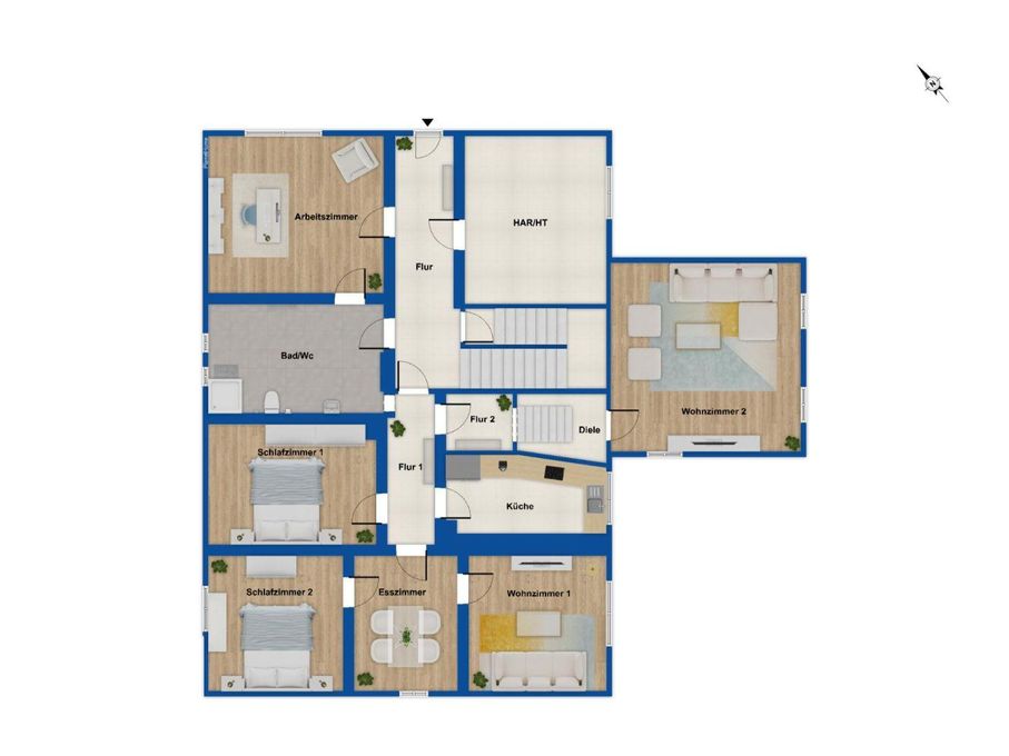 Grundriss Erdgeschoss