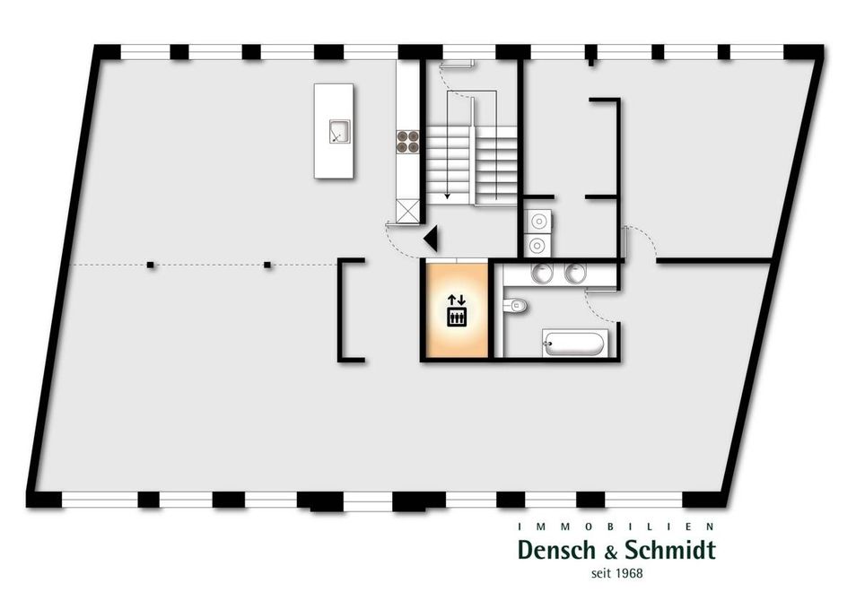 Wohnung im 4. Obergeschoss