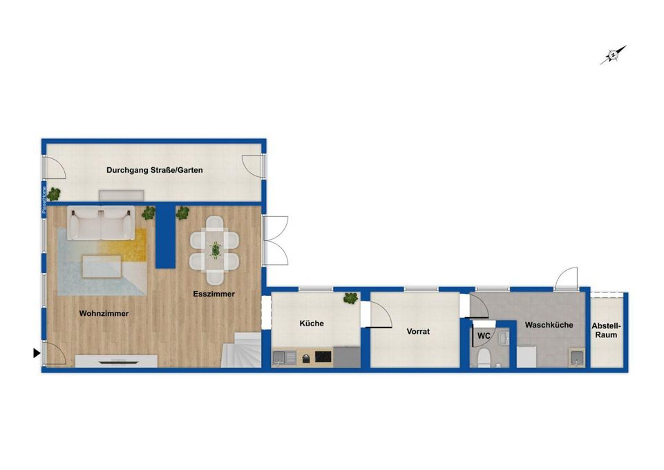 Grundriss Erdgeschoss